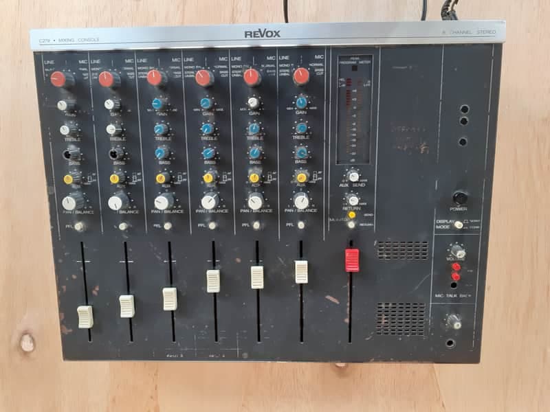 Revox C279 1980 - mixing console