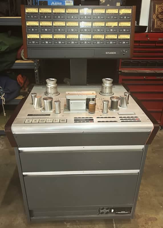 Studer A827 - 24 Track Tape Recorder (under 1900 hours!)