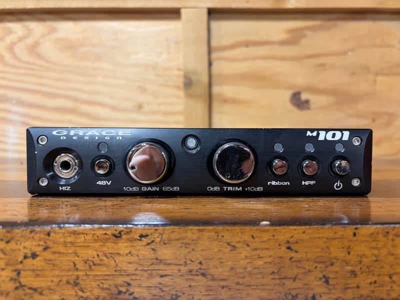 Grace Design m101 Single Channel Mic Preamp 2010s - Black
