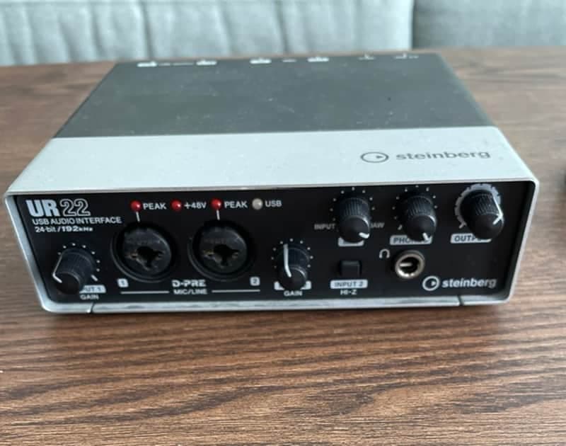 Steinberg UR22 USB 2.0 Audio Interface 2010s - Black