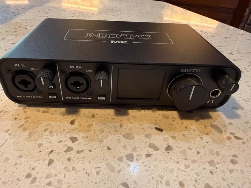 MOTU M2 USB-C Audio Interface 2019 - Present - Black