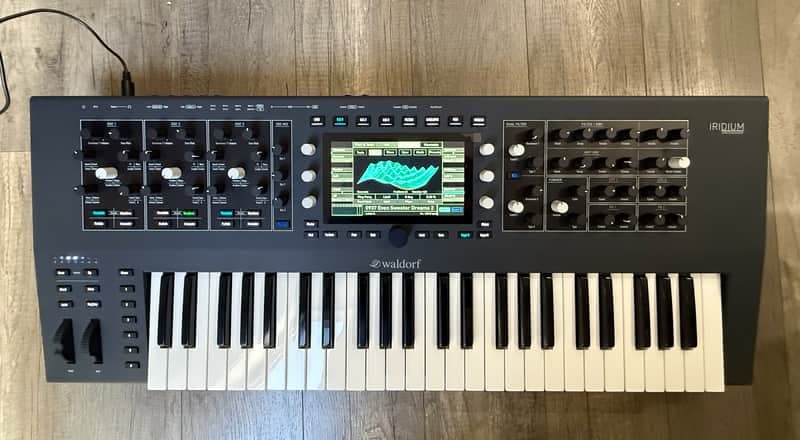 Waldorf Iridium 49-Key Synthesizer - Black