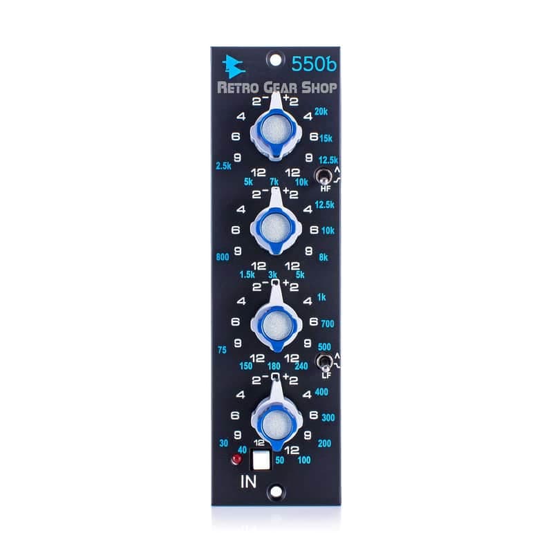 API Audio 550b 500 Series 4 Band Equalizer Discrete EQ Mint Open-Box