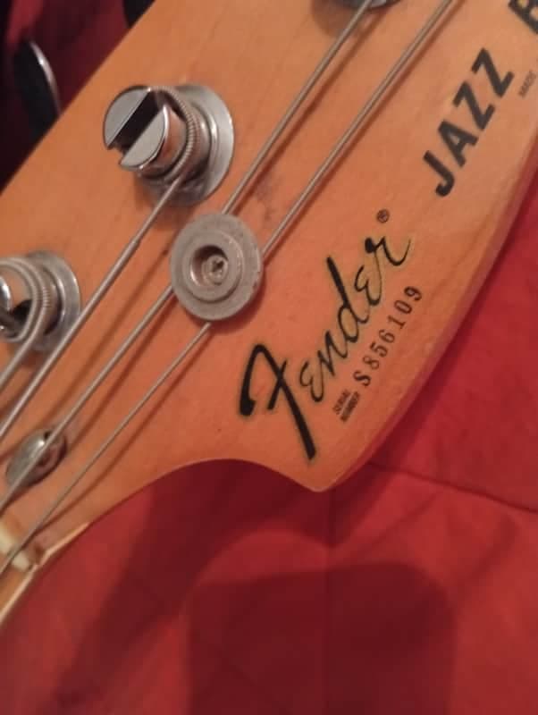 Fender Jazz Bass 1978 - Natural