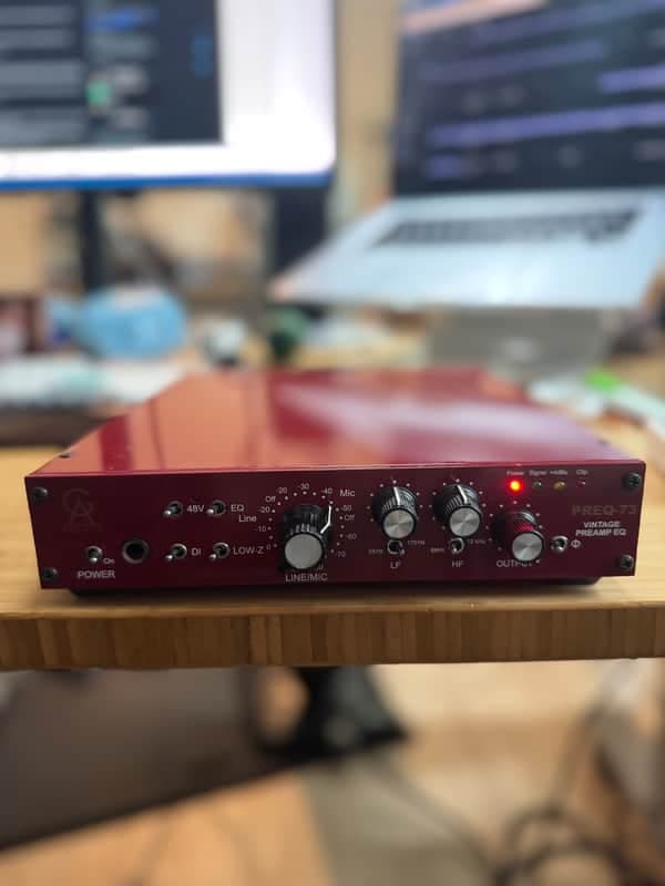 Golden Age Project PREQ-73 Preamp with Two Band EQ 2010s - Red