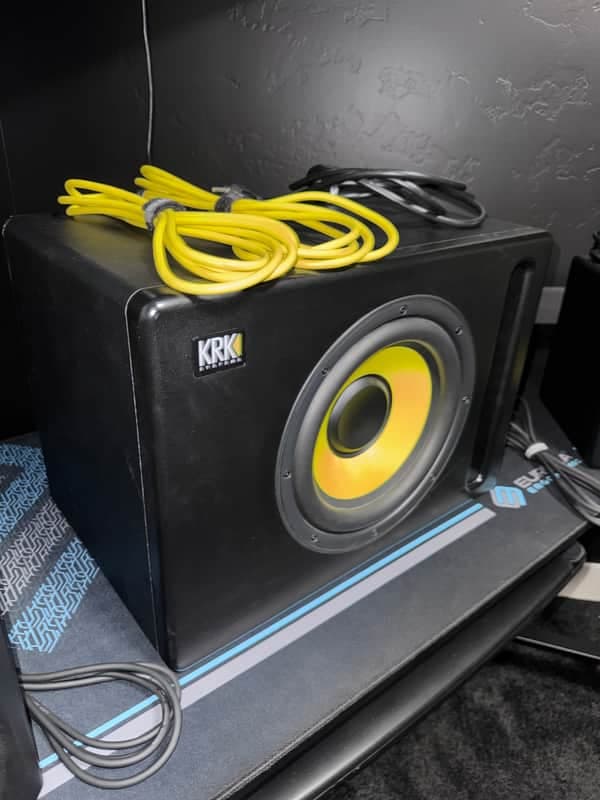KRK S10.4 10" Active Studio Monitor Subwoofer 2021 Black