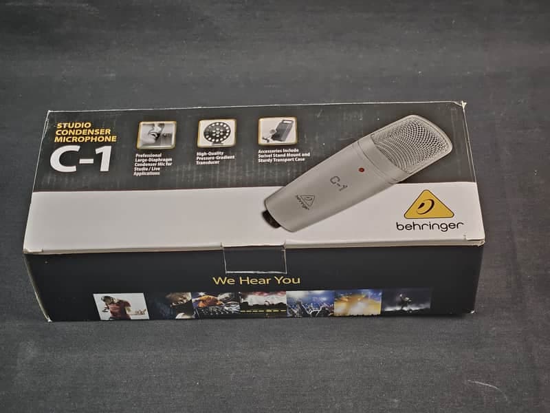 Behringer C-1 Large Diaphragm Cardioid Condenser Microphone 2007 - Present - Standard