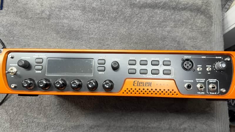 Avid Eleven Rack Guitar Multi-Effects Processor and Pro Tools Interface 2010 - 2017 - Orange