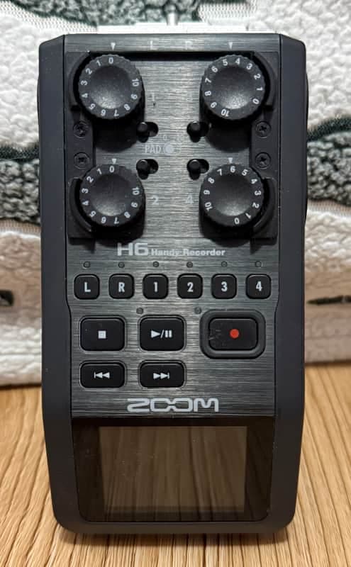 Zoom H6 Handy Audio Recorder 2020 - Present - All Black