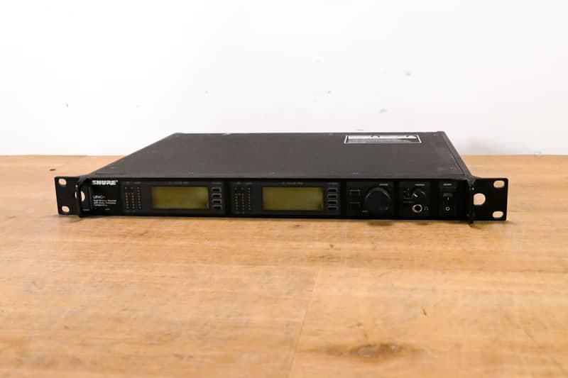 Shure UR4D+ Dual-Channel Wireless Receiver - G1 Band: 470-530 MHz CG015YV