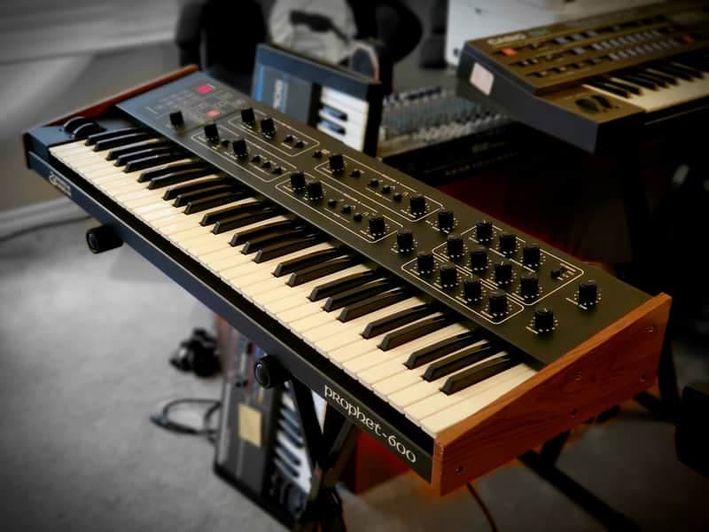SEQUENTIAL CIRCUITS PROPHET 600 SYNTHESIZER RECENTLY SERVICED IN AMAZING SHAPE!
