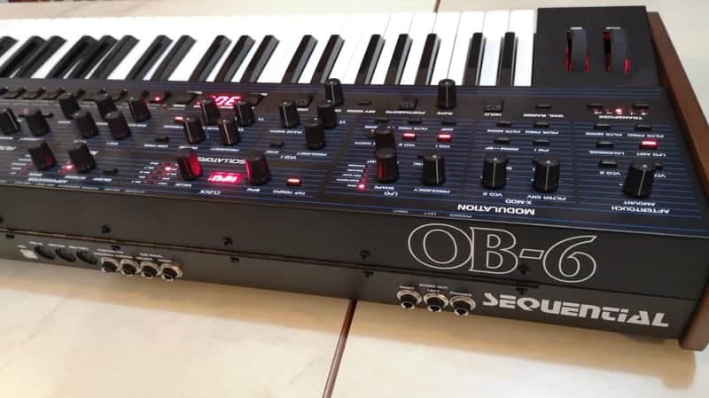 Sequential OB-6 Dave Smith / Oberheim OB6 Polyphonic Analog Synthesizer with Synthcloud Libraries