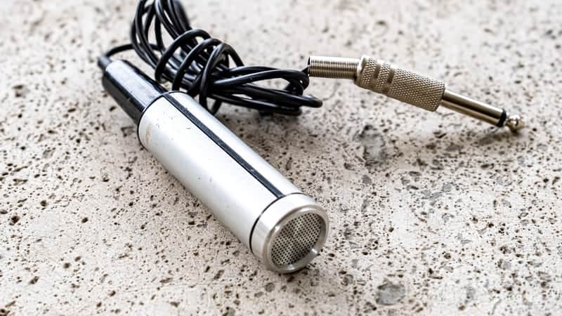 Sony Tape Recorder Kit Microphone, 1/4 Jack