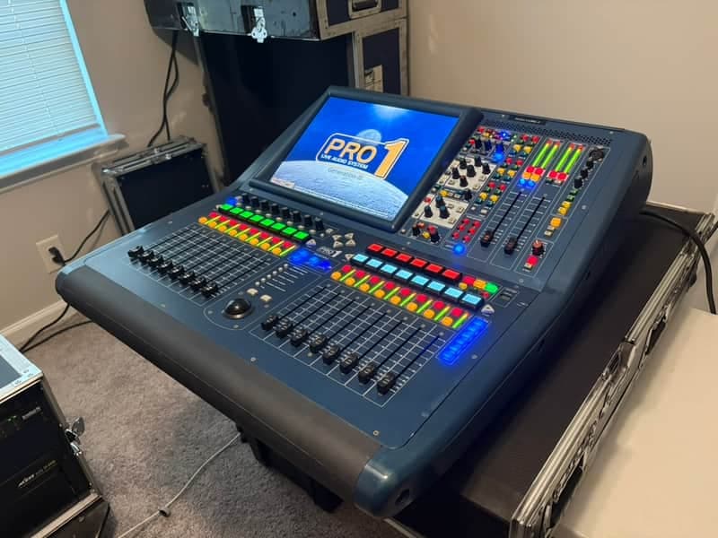 Midas PRO1-IP 48-I Channels Digital Console w/Road Case