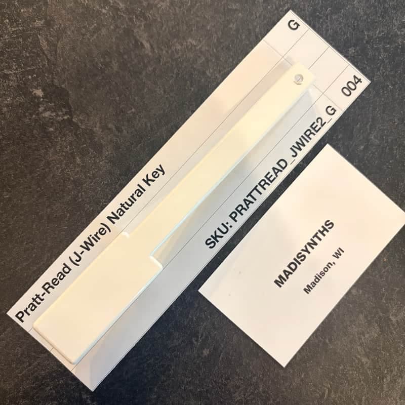ORIGINAL Pratt Read Replacement G Key (J-Wire Keybeds) for ARP 2500/2600, Moog Minimoog, Oberheim OBX/OBXa/OB8, Sequential Prophet-5/10, PPG Wave 2.2, EML 500, and more