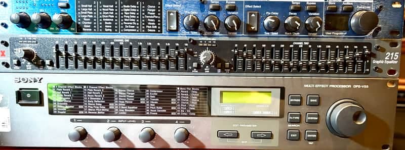 Sony DPS-V55 Multi-Effect Processor 1990s - Gray
