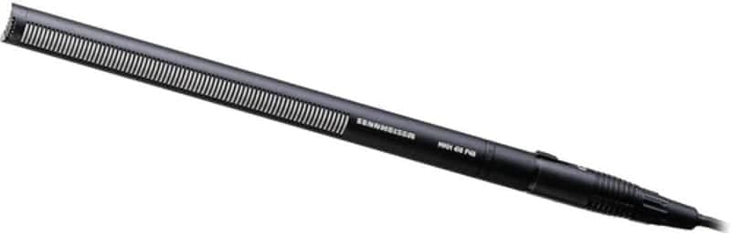 SENNHEISER Wired Professional MKH 416-P48U3 Short Shotgun Interference Tube Microphone,Black