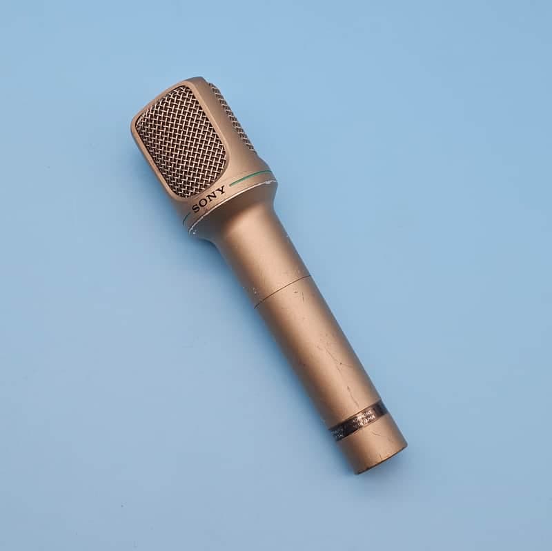 ☆Vintage 1980s Sony F-760 Dynamic Microphone - Alternative to Shure & Audio-Technica Mics F-460 560
