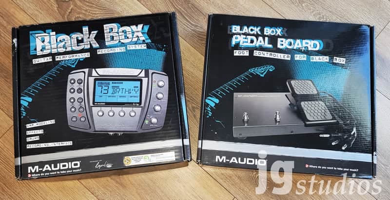 M-Audio - Black Box and Black Box Pedal Board! - New!
