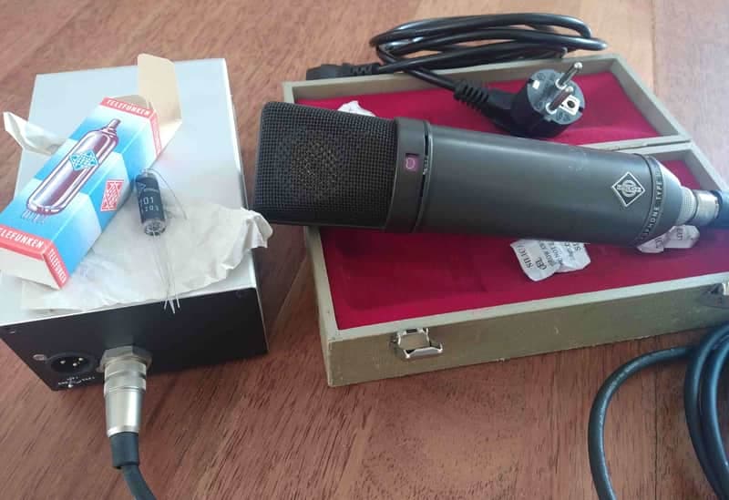 Neumann M367/M269 (U67 ORTF)a mythical Vintage microphone - two new Ac701