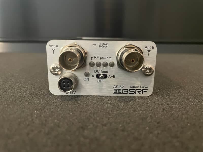 BSRF AS-62 Dual Channel Active Antenna Splitter