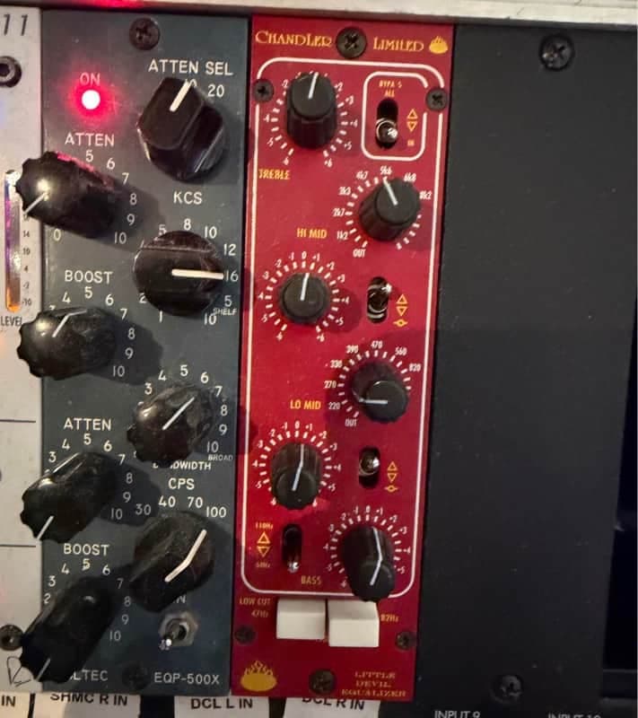Chandler Limited Little Devil Equalizer 500 Series EQ Module 2010s - Red