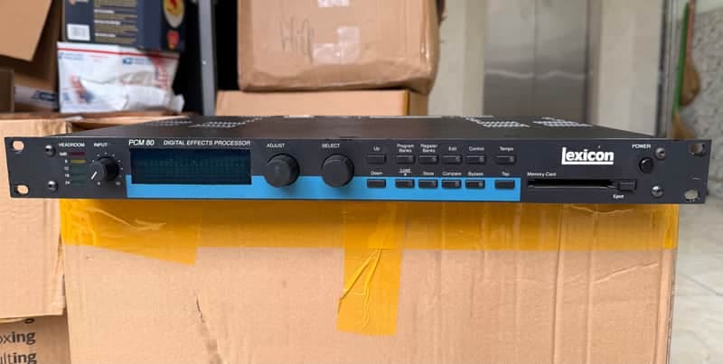 Lexicon PCM 80 Digital Effects Processor – Made in USA, worldwide shipping