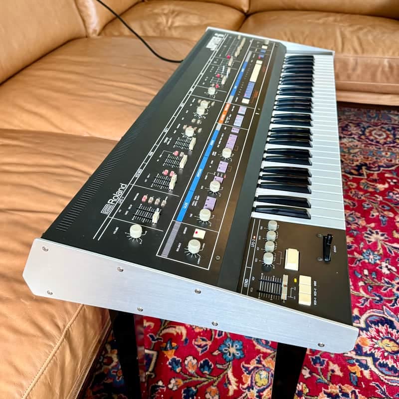 Roland Jupiter 6 c 1983 original vintage analog poly synth MIJ Japan