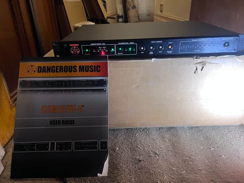 Dangerous Music CONVERT-8 8-Channel D/A Converter 2010s - Black