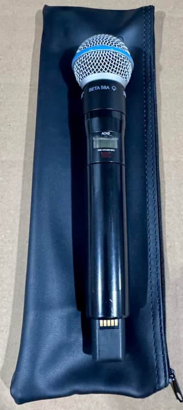 Shure ADX2 w/ Beta 58A capsule G55 470-636 mhz