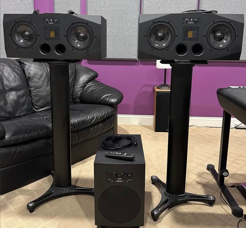 ADAM Audio A77X / Sub8 2010s - Black
