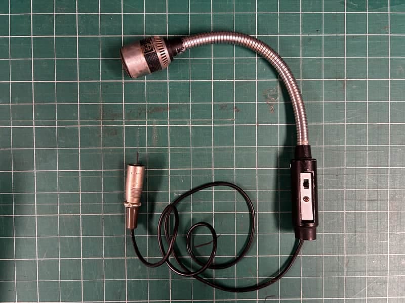 Philips LBB 9007/05 1970s vintage dynamic mic, studio, talkback, rare