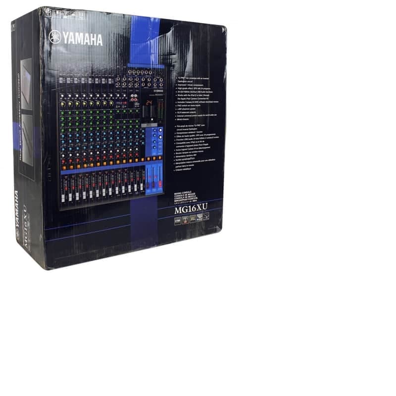 Yamaha MG16XU 16 Channel Analog Mixer 2025 Un-Used MG 16 XU USB Mixing Console