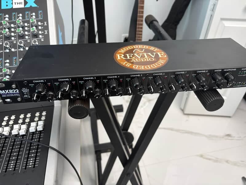 ART MX822 8-Channel Summing Mixer REVIVE AUDIO MODDED!