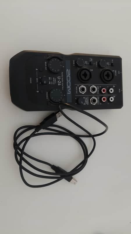 Zoom U-24 Handy USB Audio Interface 2010s - Black