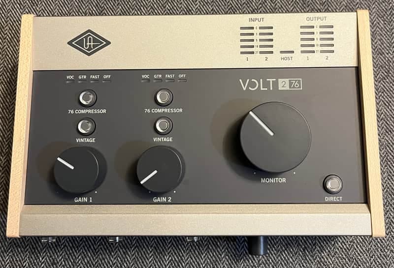 Universal Audio Volt 276 USB-C Audio Interface 2021 - Present - Tan / Gray