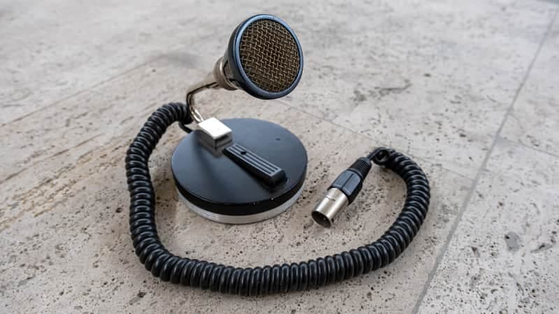 BEAG MD-14N Pro XLR Mod (Vintage Czech Dynamic Microphone)