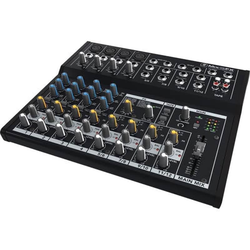 Mackie Mix12FX 12-channel Compact Mixer with Effects - (Used-Acceptable)