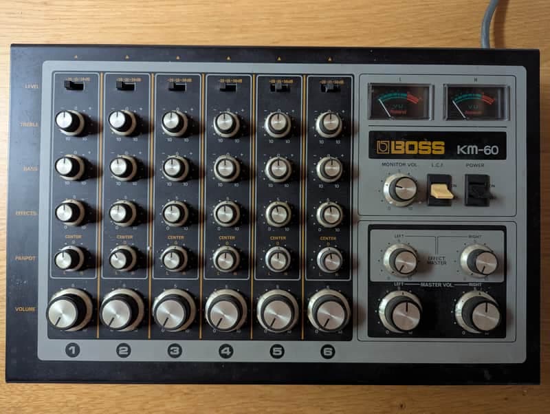 Boss KM-60 6-Channel Mixer 1970s