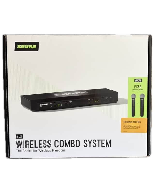 Shure BLX288 / PG58-H11 Wireless Combo System