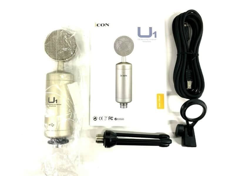 ICON U1 USB RECORDING CONDENSER MICROPHONE #5928 (ONE)