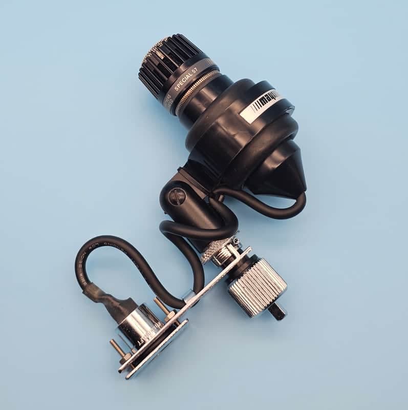 ☆Rare Vintage 1970s Shure Special 57 (SM57 Unidyne III) Dynamic Microphone │ Randall May International Internal Mounting System #2