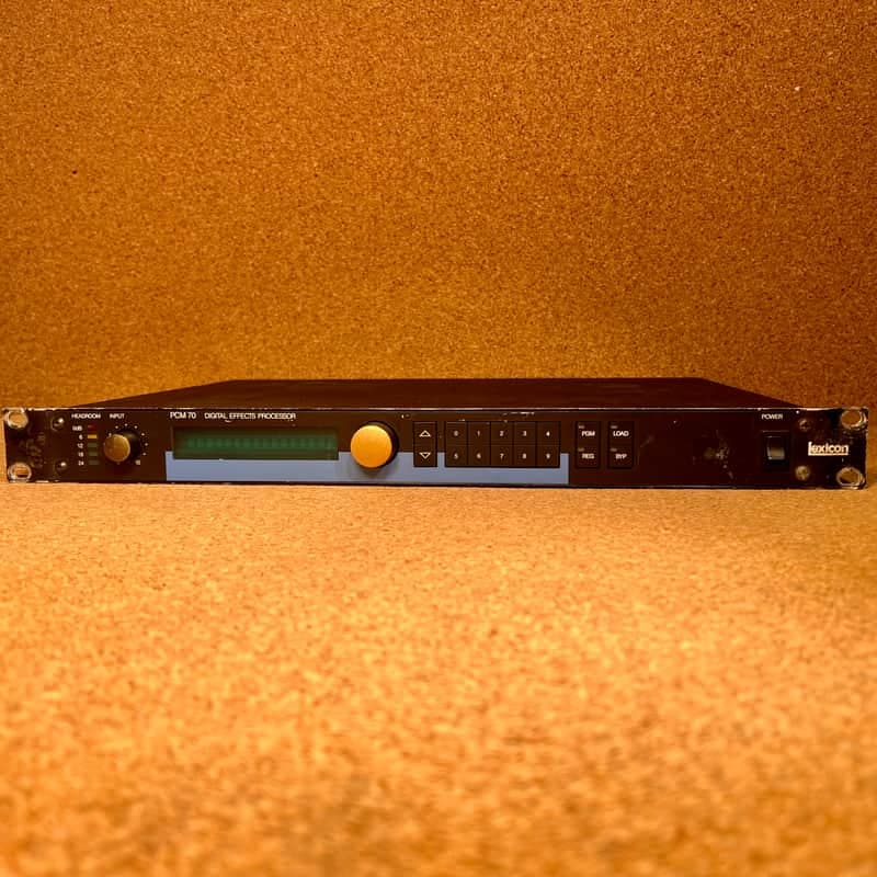 Lexicon PCM 70 Digital Effects Processor 1980s – VER 2.0 – Serviced – Warranty