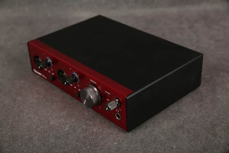 Focusrite Clarett 2Pre USB Audio Interface 2010s - Red