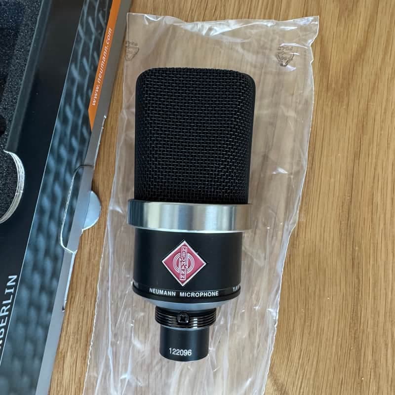 Neumann TLM 102 Large Diaphragm Cardioid Condenser Microphone- Matte Black