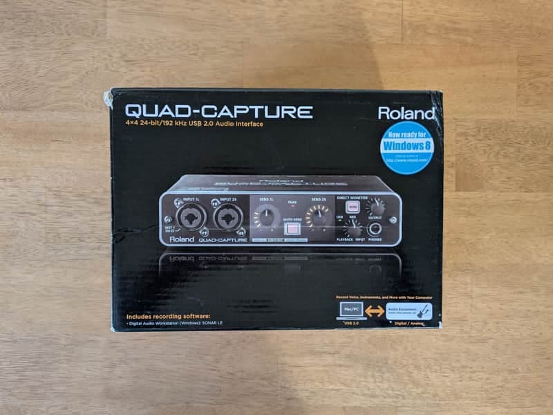 Roland UA-55 Quad-Capture USB 2.0 Audio Interface 2010s - Black