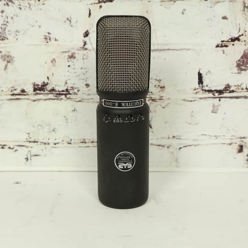 CAD Equitek E300 Large Diaphragm Multipattern Condenser Microphone 1990s - Black