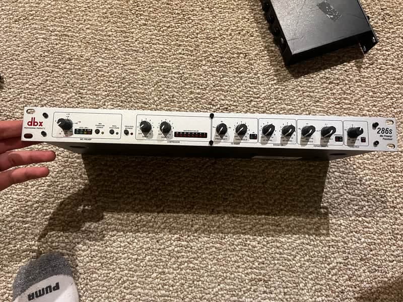 dbx 286s Microphone Preamp Processor 2010s - Silver