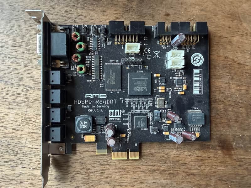 RME HDSPe RayDAT PCIe Audio Interface Card