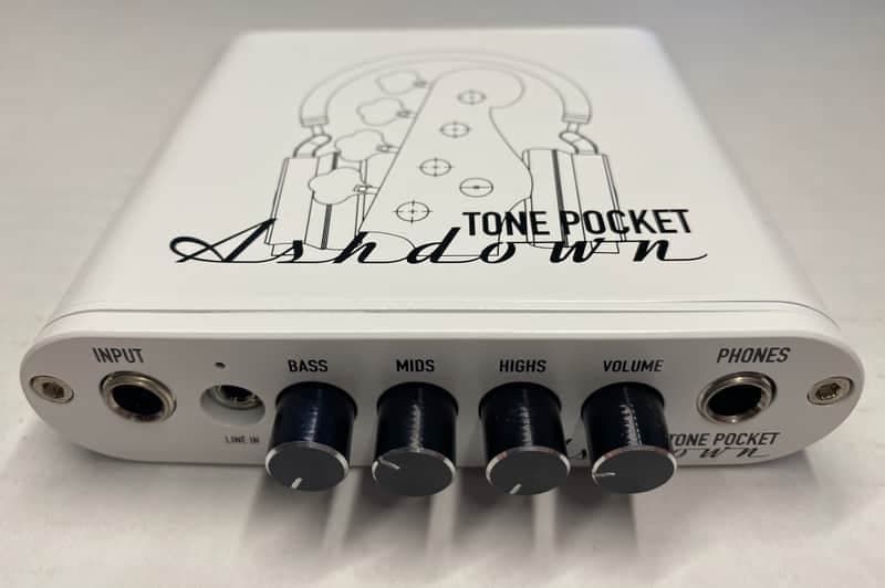 Ashdown Tone Pocket Bass Headphone Amplifier / USB Audio Interface 2018 - 2021 - White